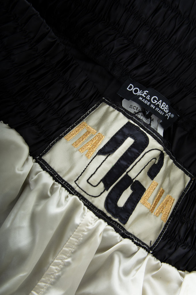 Dolce and Gabbana Satin Boxing Shorts - irvrsbl