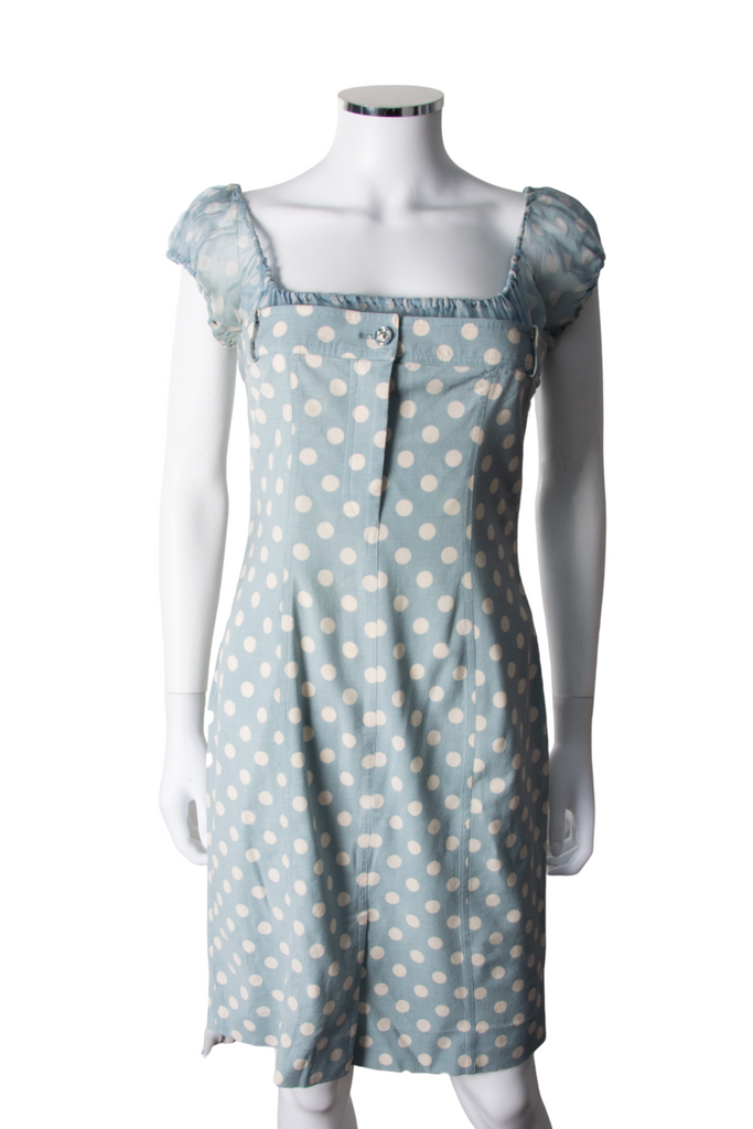 John Galliano Polka Dot Dress - irvrsbl