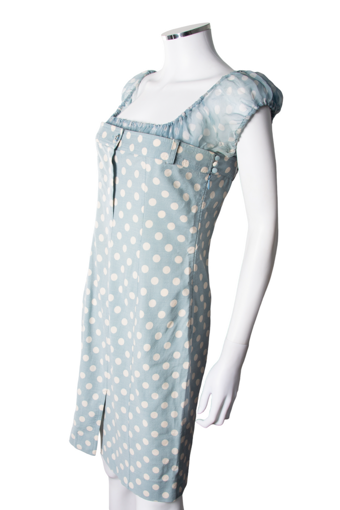 John Galliano Polka Dot Dress - irvrsbl