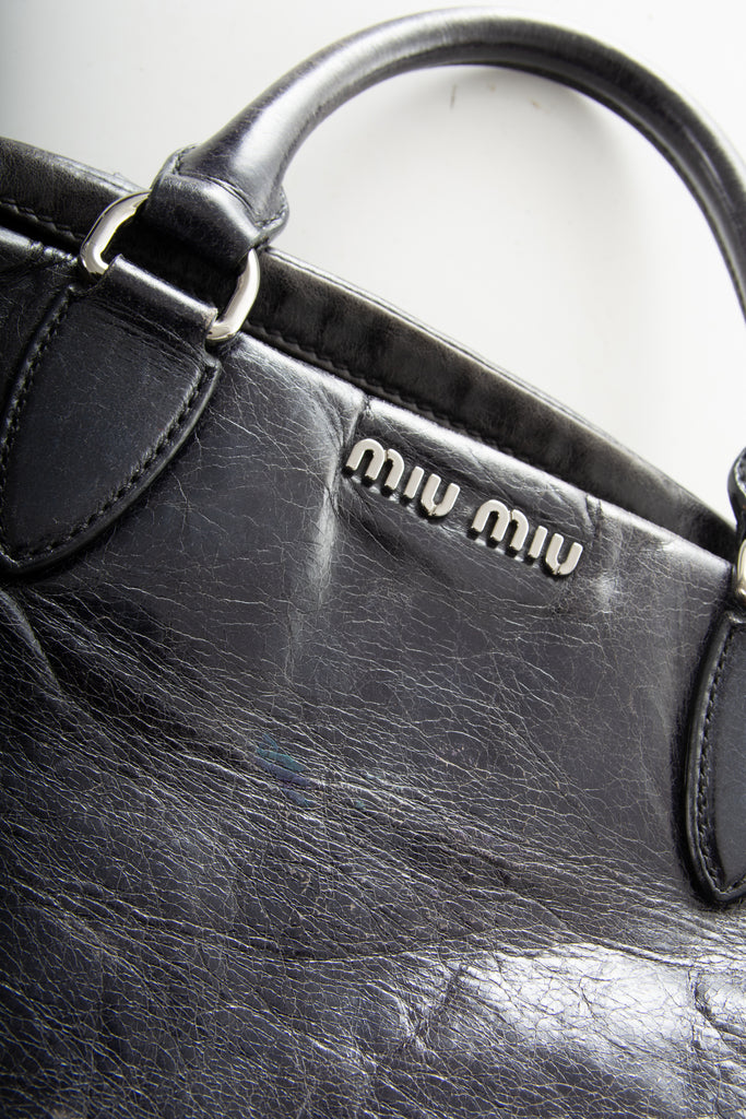 Miu Miu Leather Handbag - irvrsbl