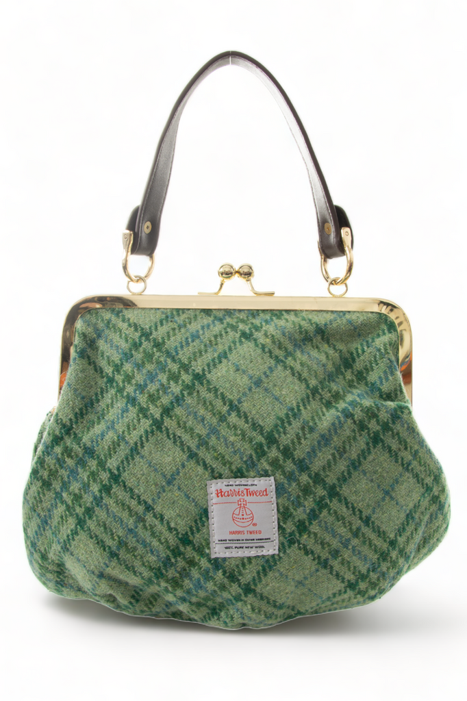 Vivienne Westwood Green Tweed Handbag - irvrsbl