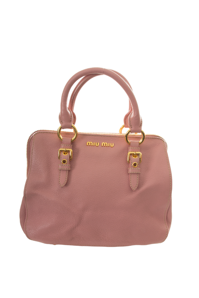 Miu Miu Pink Leather Bag - irvrsbl