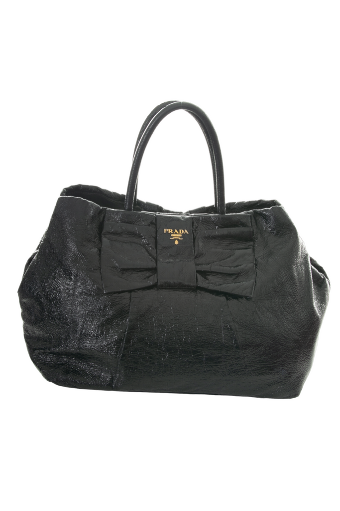 PradaBlack Bag with Bow- irvrsbl