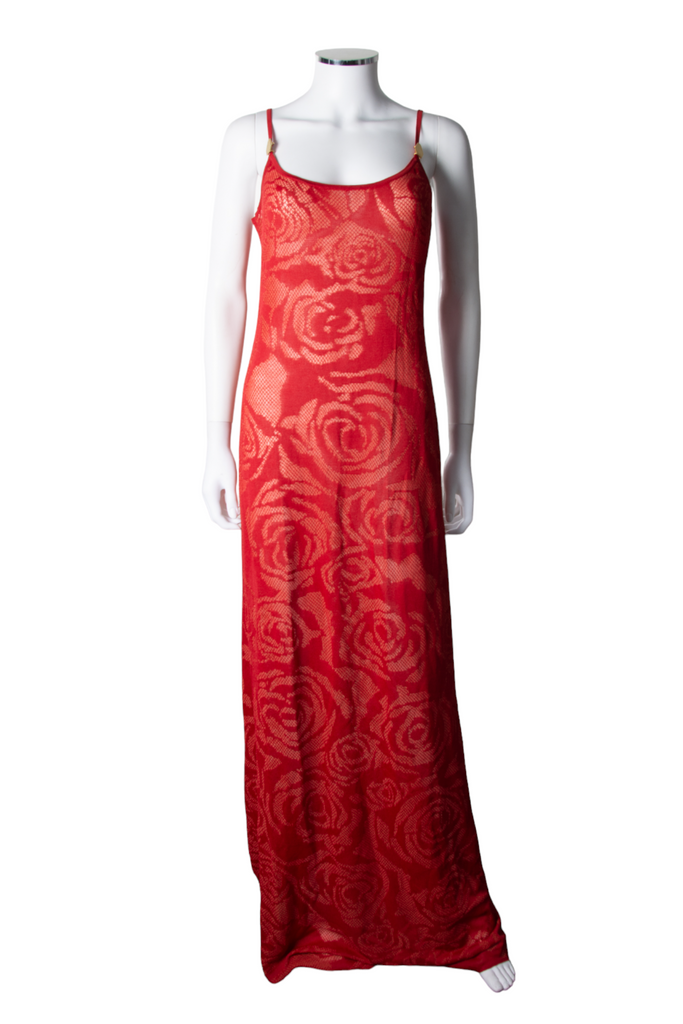 Roberto Cavalli Rose Printed Gown - irvrsbl