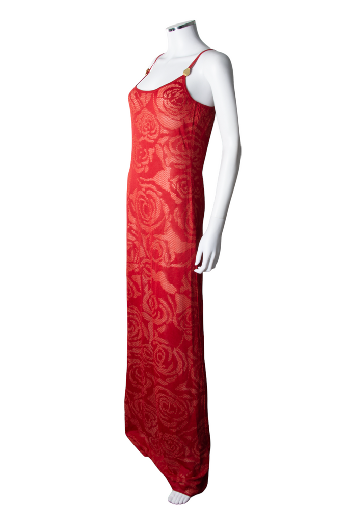 Roberto Cavalli Rose Printed Gown - irvrsbl