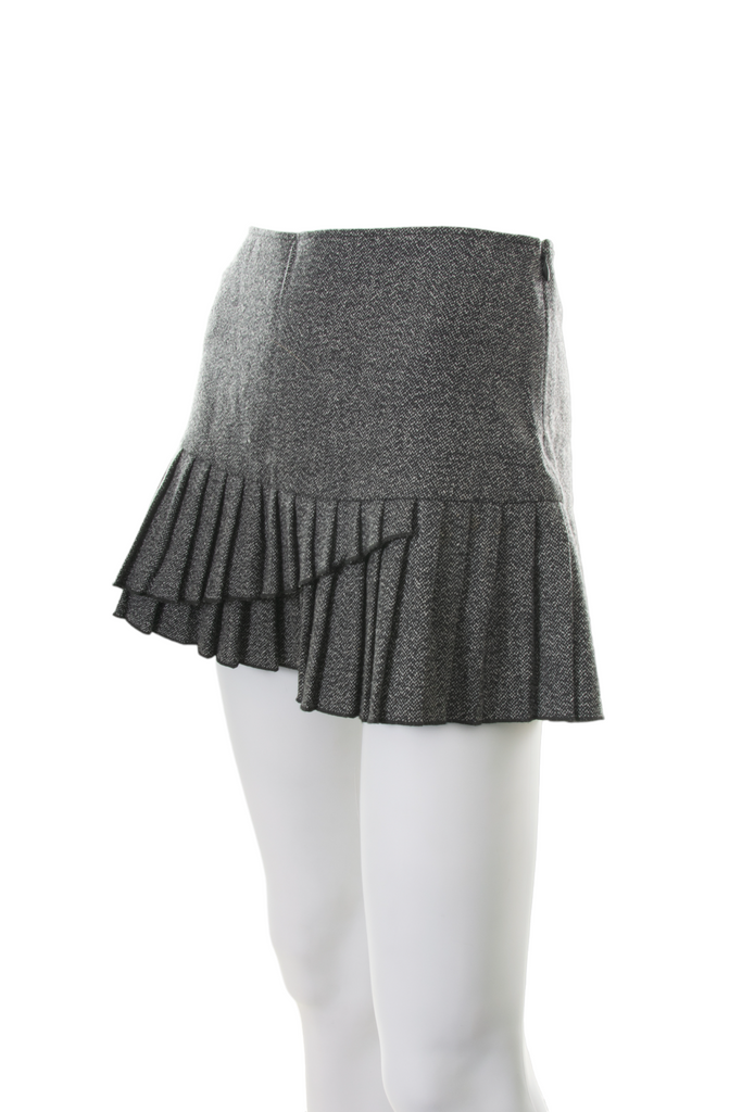 Sisley Pleated Mini Skirt - irvrsbl