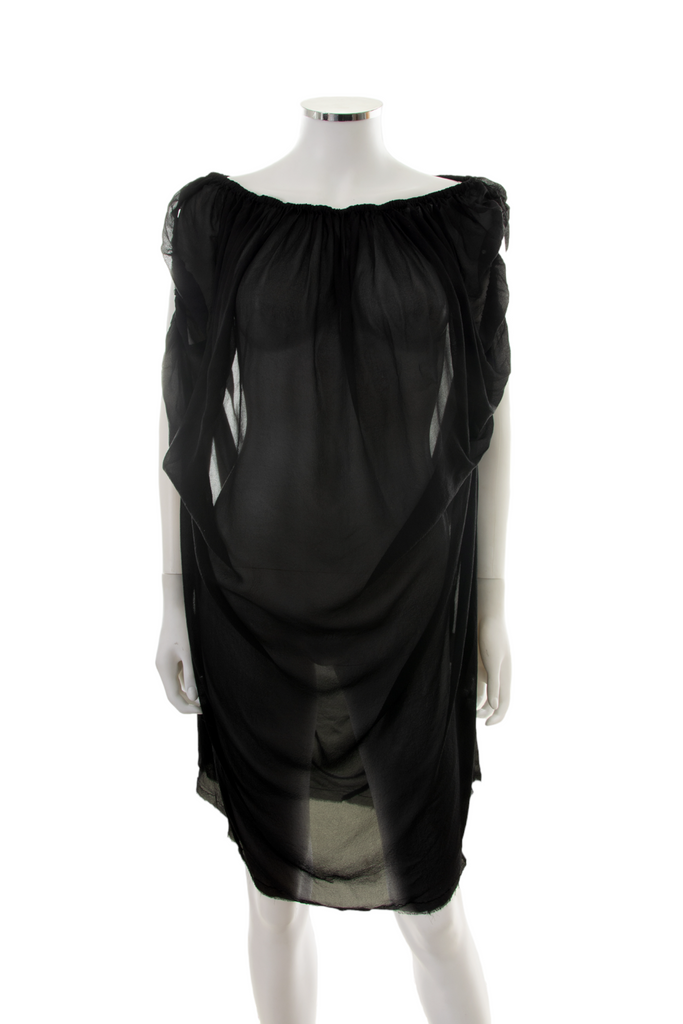 Vivienne Westwood Sheer Draped Dress - irvrsbl