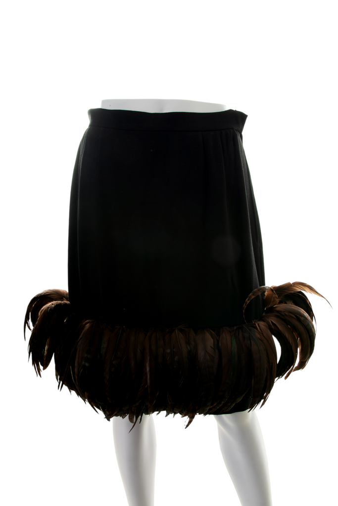 Valentino Feather Skirt - irvrsbl