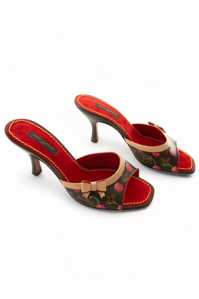 Louis Vuitton Cherry Takashi Murakami Heels - irvrsbl