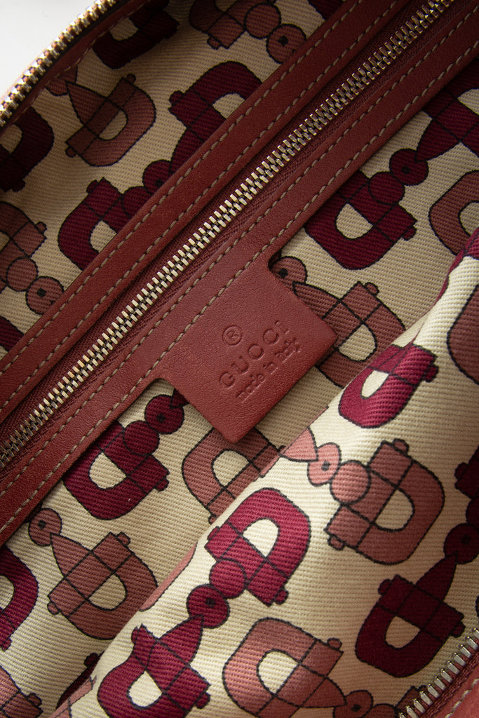 Gucci Hobo Monogram Croissant Bag - irvrsbl