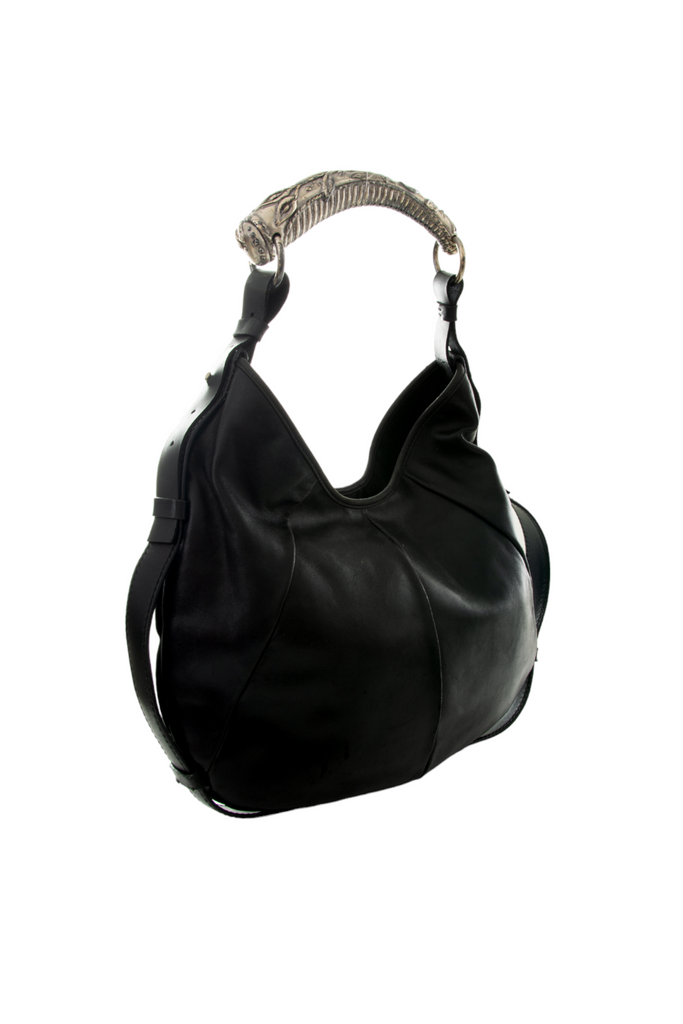 Yves Saint Laurent Mombasa Bag with Metal Handle - irvrsbl