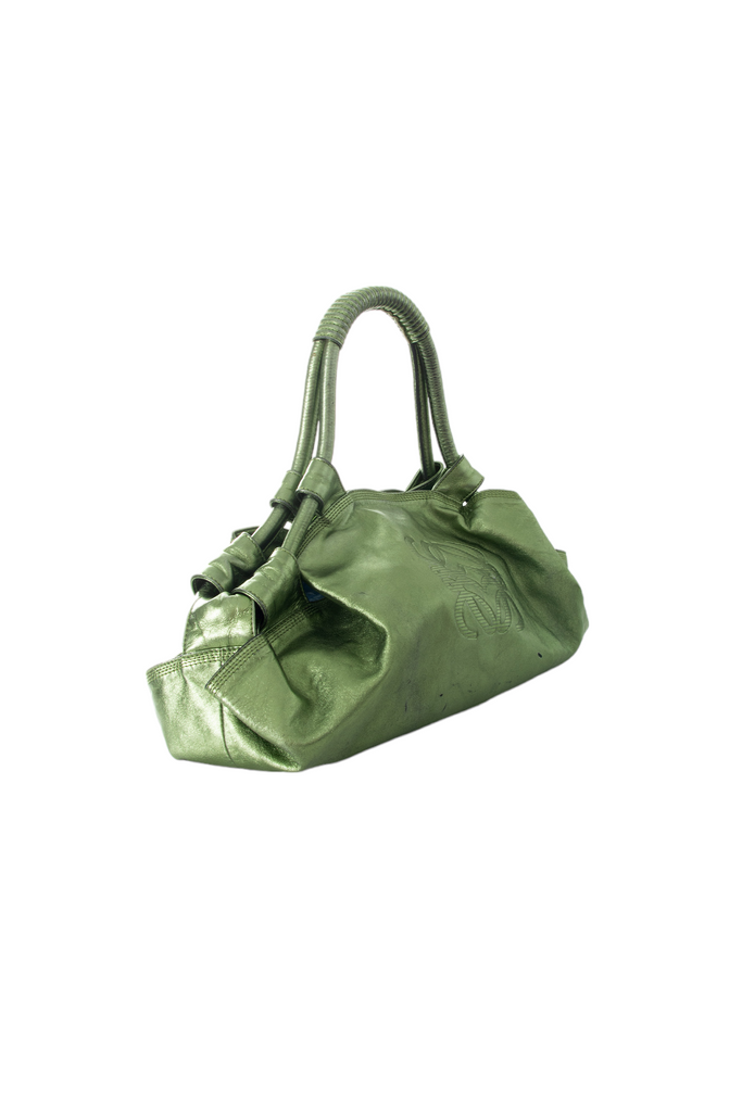 Loewe Anagram Bag in Green - irvrsbl