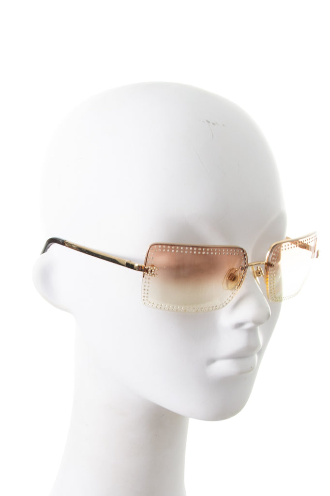 Chanel Swarovski Crystal Sunglasses - irvrsbl