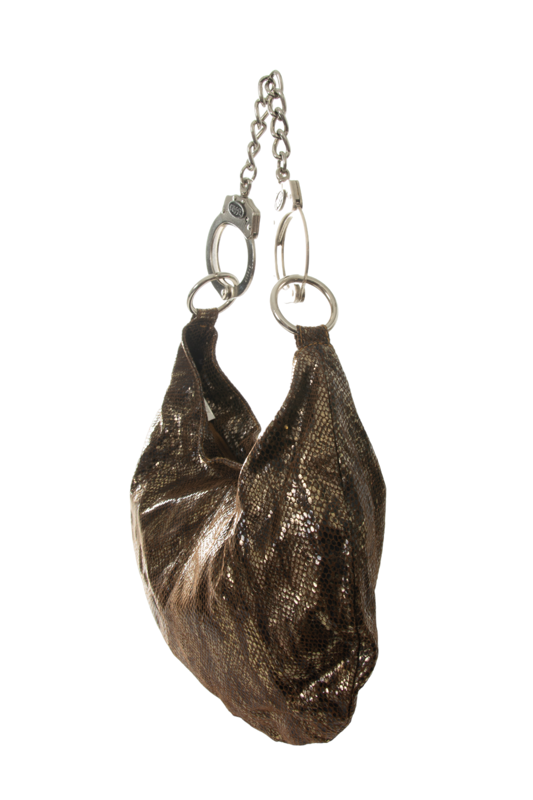Cuffz by Linz Y2k Python Look Handcuff Bag - irvrsbl Cuffz by Linz Y2k Python Look Handcuff Bag - irvrsbl