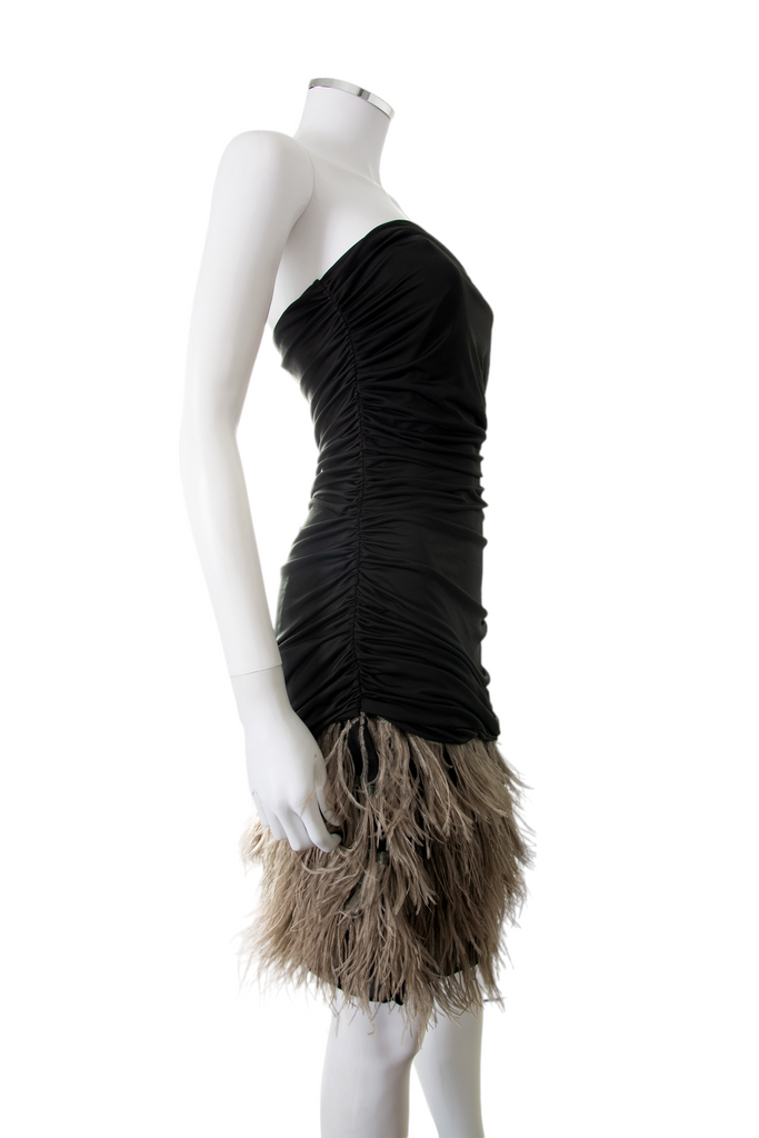 vintage Feather Dress - irvrsbl