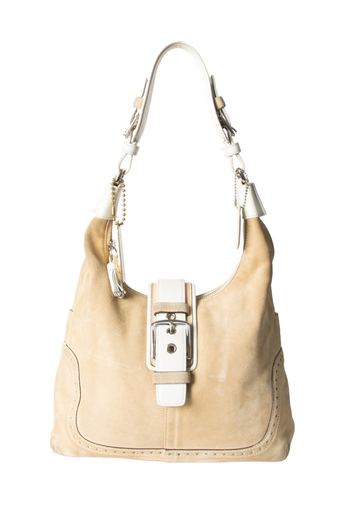 Coach Suede Handbag - irvrsbl