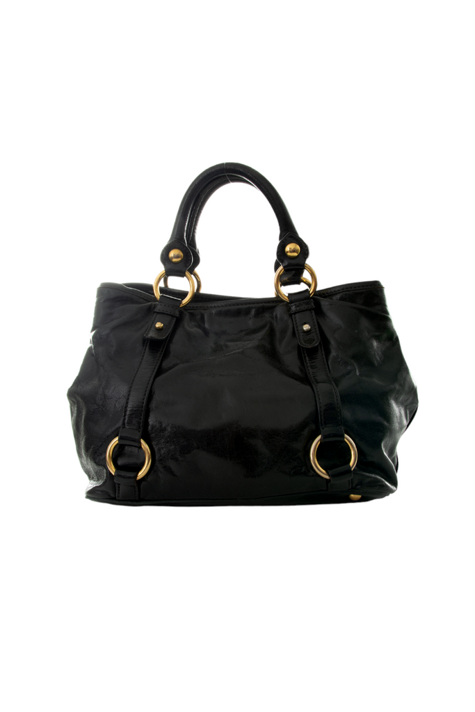 Miu Miu Vitello Bag in Black - irvrsbl