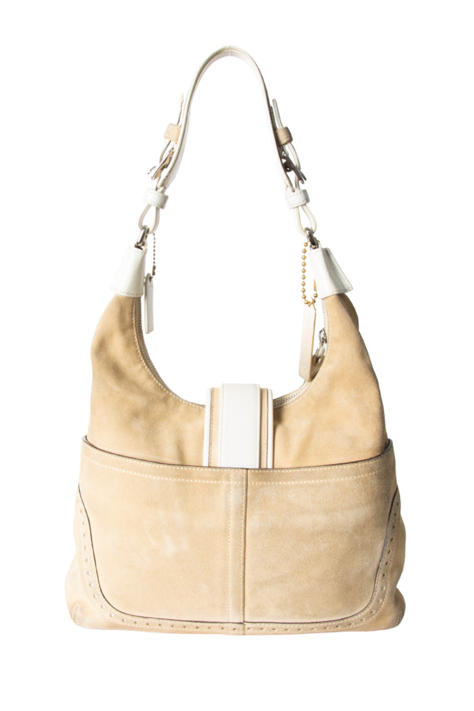 Coach Suede Handbag - irvrsbl