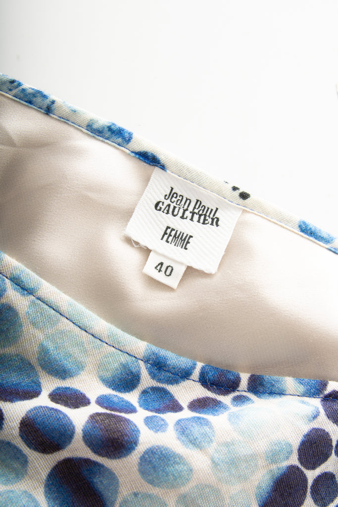 Jean Paul Gaultier Dot Print Skirt - irvrsbl