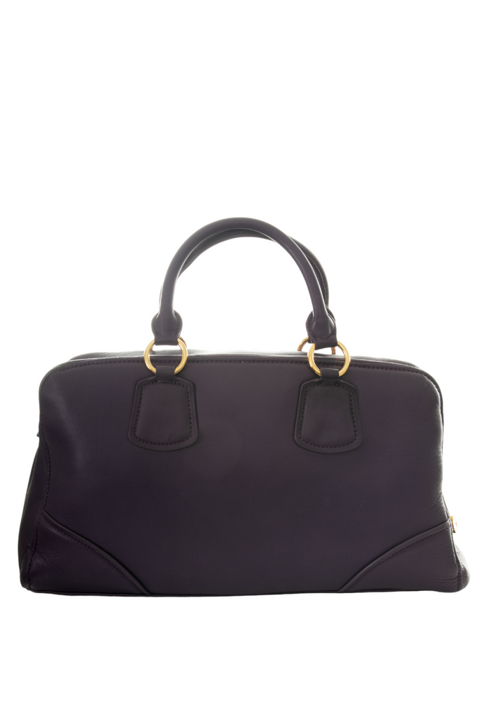 Miu Miu Purple Leather Bag - irvrsbl
