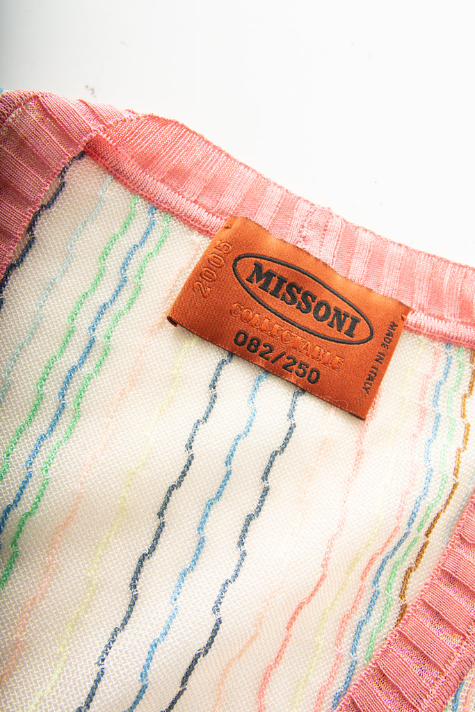 Missoni Knit Vest - irvrsbl