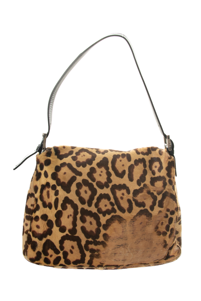 Fendi Leopard Print Mamma Baguette - irvrsbl