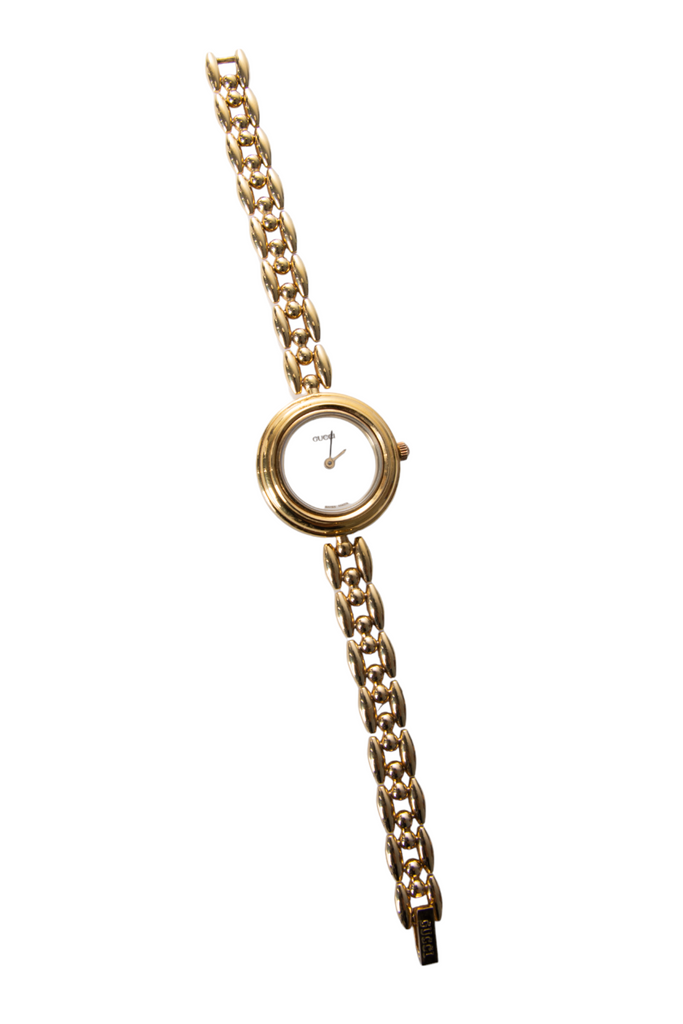 Gucci Chain Link Interchangeable Bezel Watch - irvrsbl