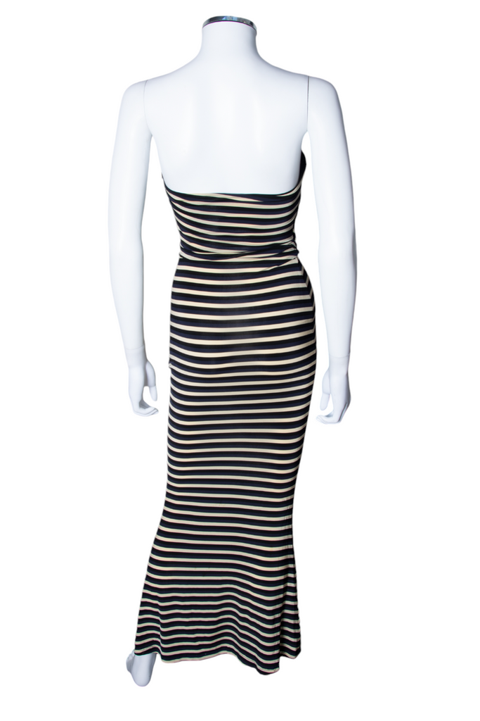 Vivienne Westwood Striped Corset Dress - irvrsbl