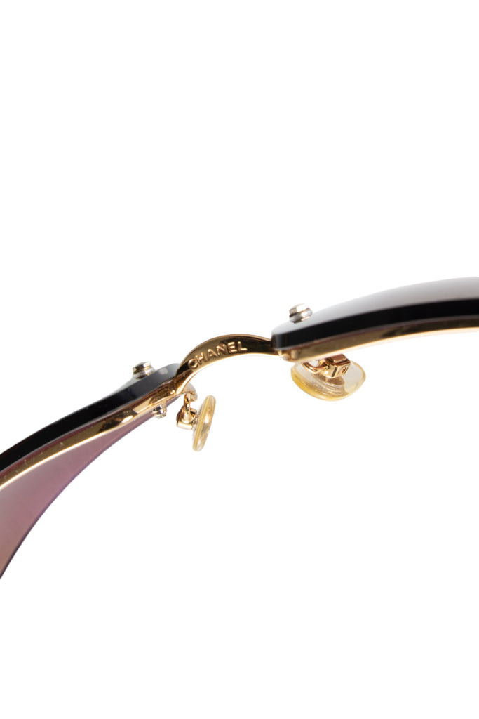 Chanel Swarovski Crystal Sunglasses - irvrsbl