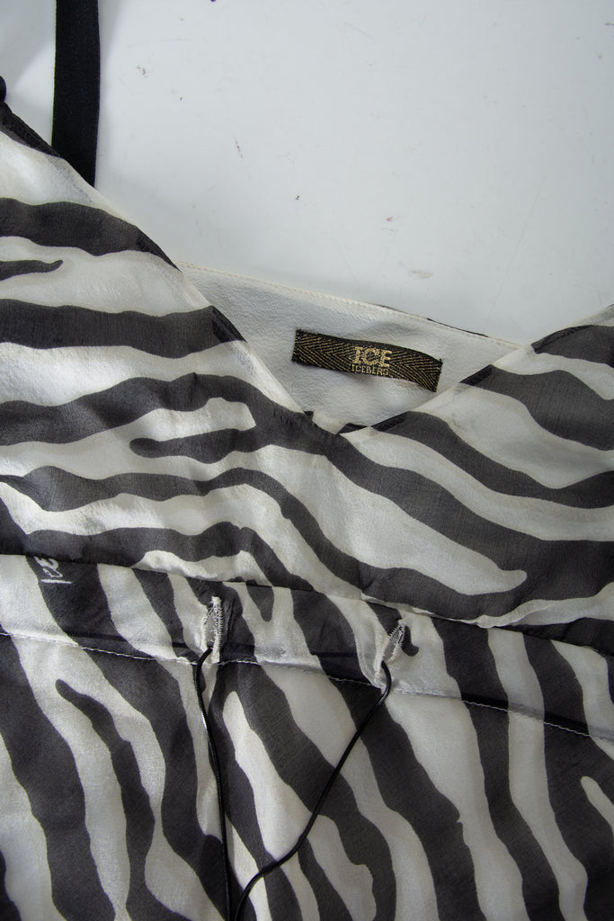 Iceberg Zebra Print Dress - irvrsbl