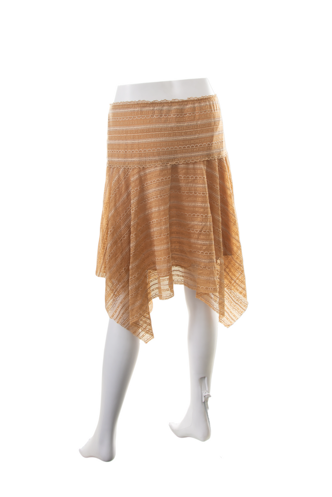 Sisley Lace Asymmetrical Skirt - irvrsbl