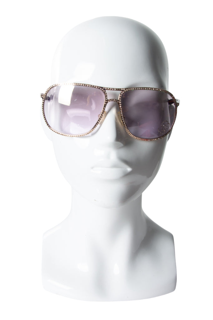 Blumarine Rose Swarovski Sunglasses - irvrsbl