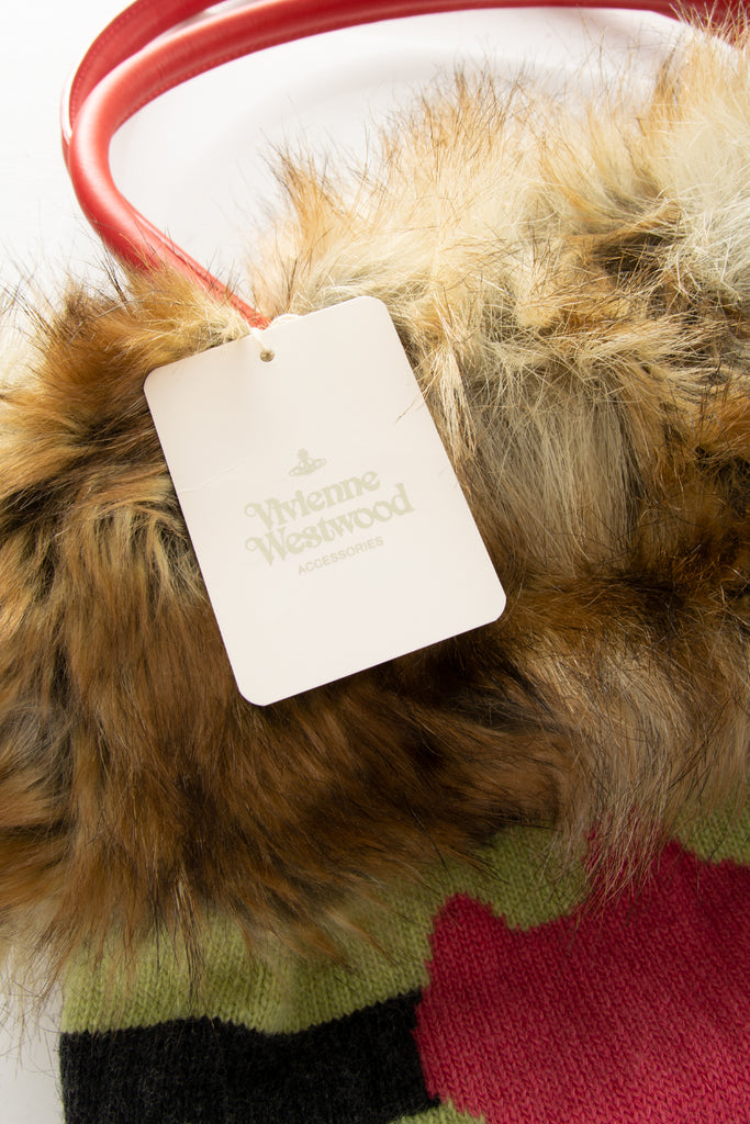 Vivienne Westwood Moral Outrage Fur Bag - irvrsbl