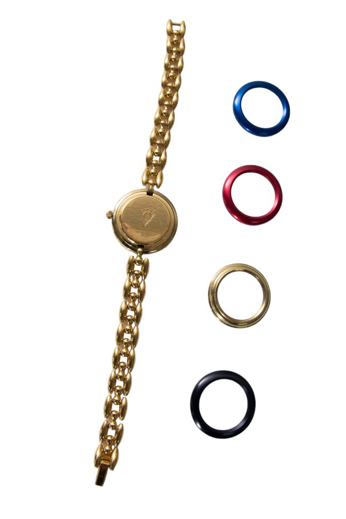 Gucci Chain Link Interchangeable Bezel Watch - irvrsbl