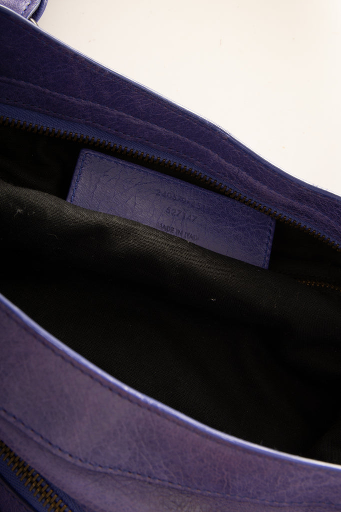 BalenciagaThe Town Bag in Purple- irvrsbl