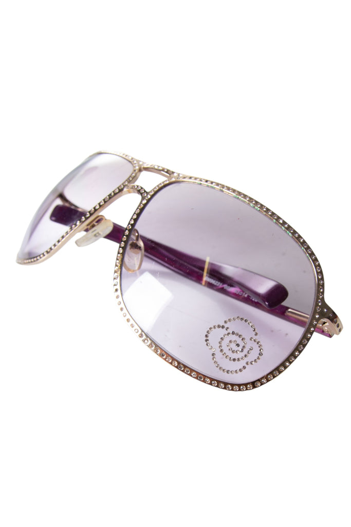 Blumarine Rose Swarovski Sunglasses - irvrsbl