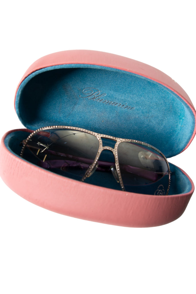 Blumarine Rose Swarovski Sunglasses - irvrsbl