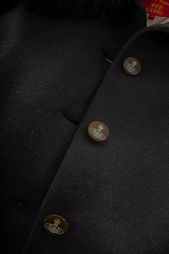 Vivienne Westwood Fur Collar Coat - irvrsbl