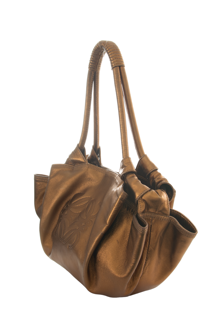 Loewe Copper Anagram Bag - irvrsbl