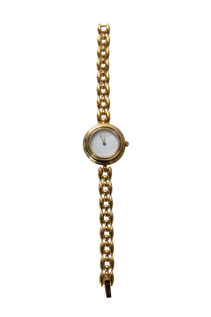 Gucci Chain Link Interchangeable Bezel Watch - irvrsbl