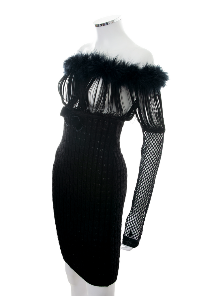 Jean Paul Gaultier Feather Dress - irvrsbl
