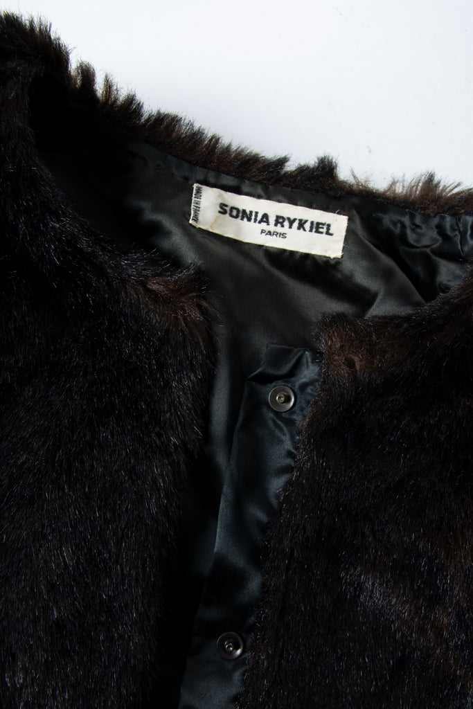 Sonia Rykiel Cropped Fur Jacket - irvrsbl