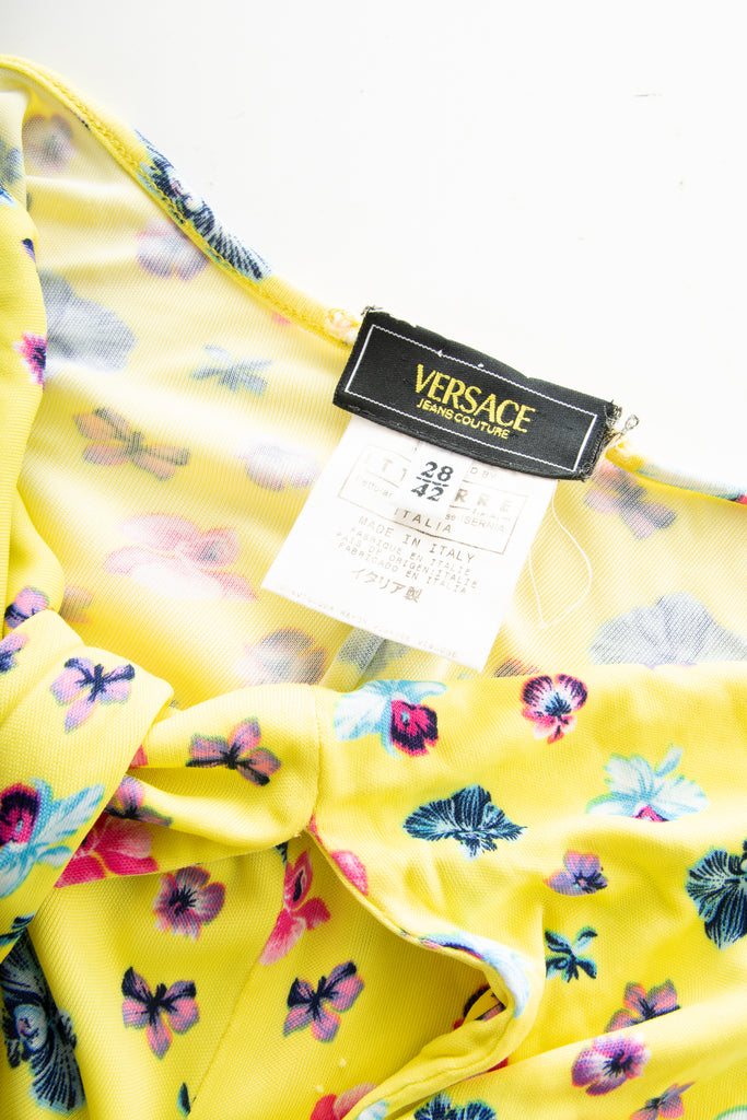 Versace Floral Dress - irvrsbl