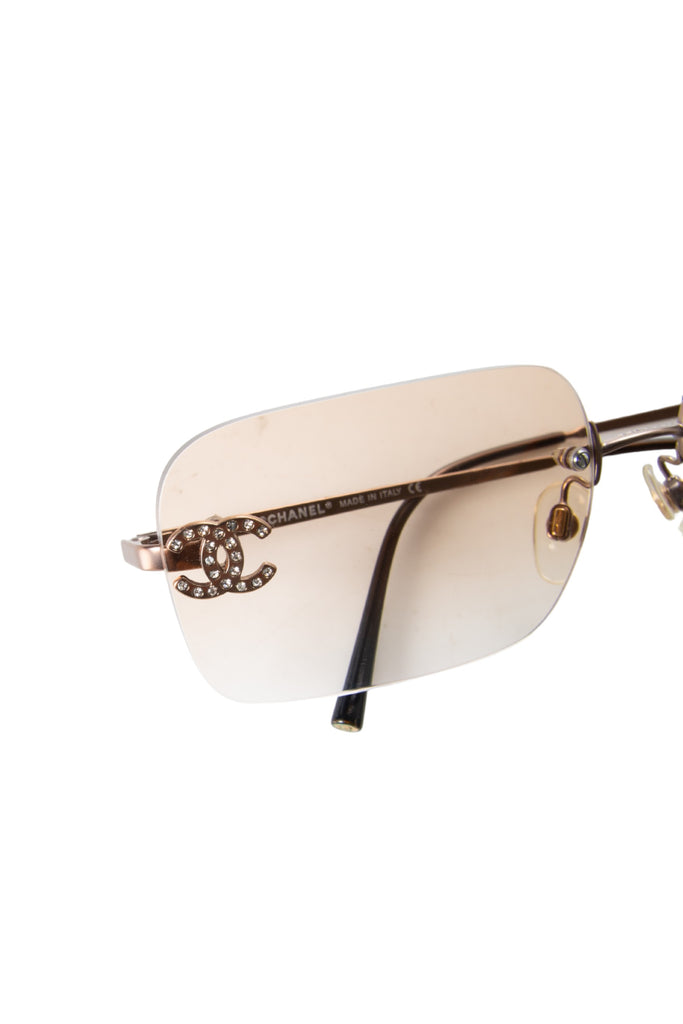 Chanel Swarovski Crystal Sunglasses - irvrsbl