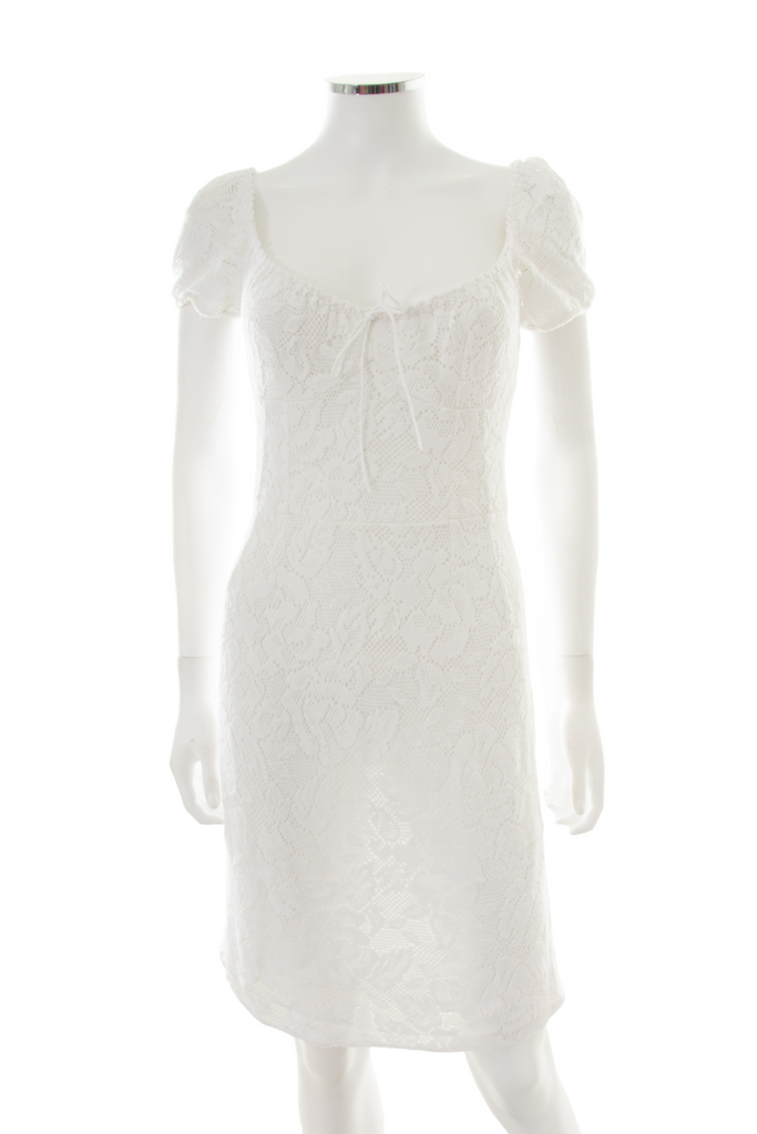 Dolce and Gabbana White Lace Dress - irvrsbl