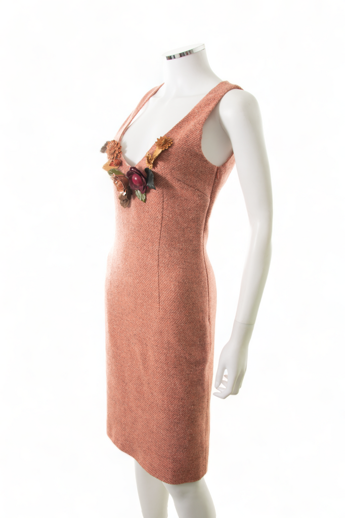 Moschino Wool Flower Dress - irvrsbl