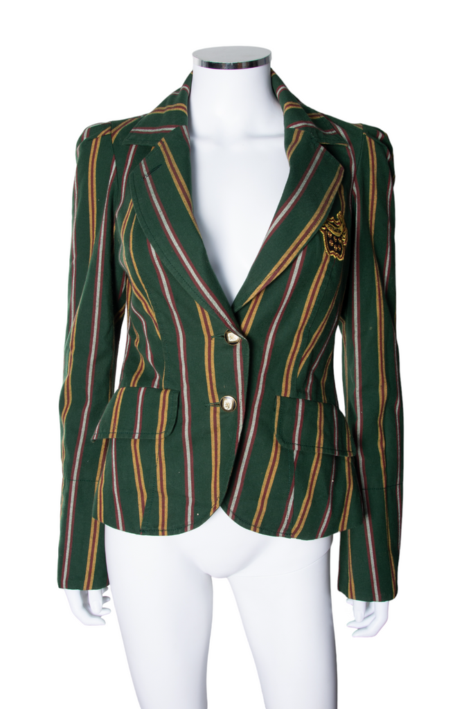 Fornarina Striped Preppy Blazer - irvrsbl