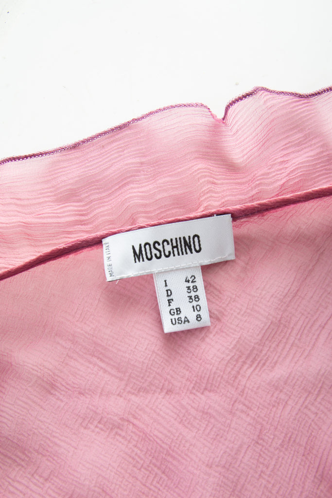 Moschino Sheer Dress - irvrsbl