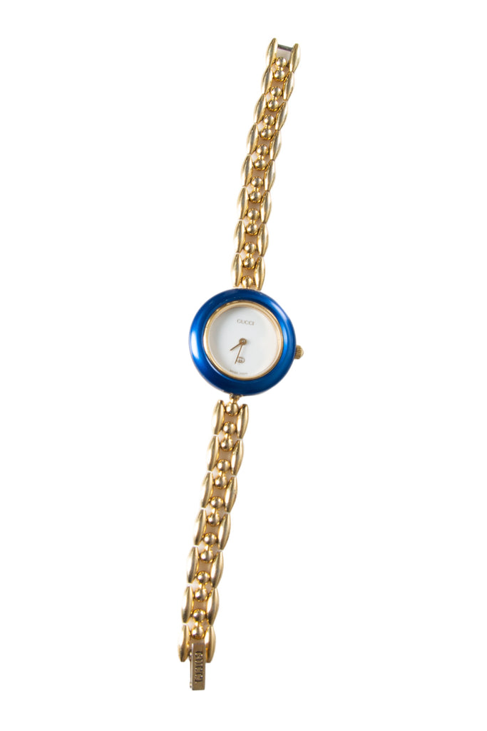 Gucci Chain Link Interchangeable Bezel Watch - irvrsbl