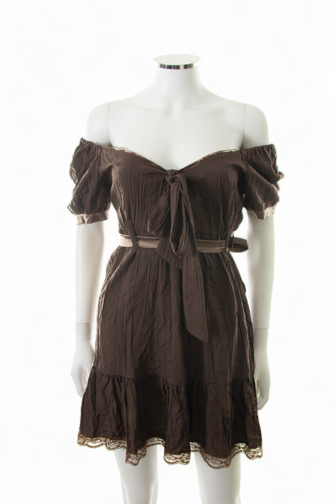 vintage Lace Trim Dress - irvrsbl